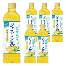 SunTORY 三得利 伊右衛門贊澤茉莉花茶, 600ml, 6個