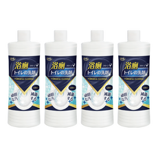 洗樂 浴廁強力清潔劑, 4個, 500ml