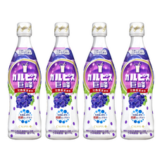 Asahi 朝日 可爾必思 濃縮葡萄乳酸菌飲料, 470ml, 4入, 4瓶