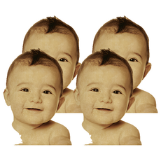 NATURE LOVE MERE 嬰幼兒衛生棉花棒 圓筒型, 4個, 80個裝