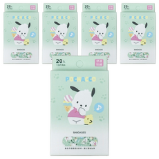 ONEDER 旺達棉品 帕恰狗貼繃, 5個, 20個裝