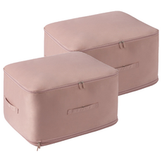 KIDS PARK 棉被收納袋 大號, 2個, 粉色