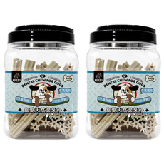 PET FORCE 寵愛惡勢力 寵愛天然潔牙骨, 600g, 2個, 牛乳風味