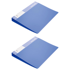 deLi 得力 PP二孔無耳圓夾 E5382, 2個, 顏色隨機