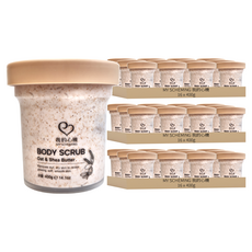 MY SCHEMING 我的心機 燕麥乳木果油 保濕身體去角質, 48罐, 400g