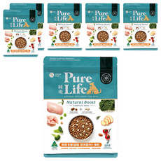 Pure Life 純境 全齡貓用 無穀乾糧, 澳洲雞肉 + 凍乾, 300g, 6包