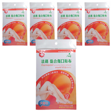 法碼 大傷口黏合傷口貼布, 12個裝, 5個