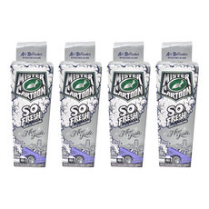 Turtle Wax 美國龜牌 卡通先生 車內清新除臭噴霧 新車香味 54226, 4個, 57g