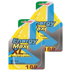 aminoMax 邁克仕 XL能量包 檸檬海鹽, 57ml, 2包
