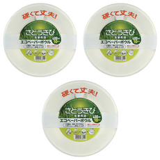 Daiwa Bussan 大和物產 一次性環保紙碗, 3個, 10枚入