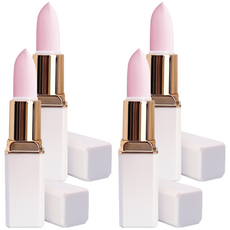 Osseo 歐皙兒 長效保溼修護潤唇膏 魔法紫草, 玫瑰, 4個, 3.5g