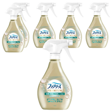 febreze 風倍清 織物除菌消臭噴霧 Premiun 洗淨清香, 6個, 370ml