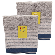 亮星竹炭運動巾 637 27 x 105cm, 混合色, 2條