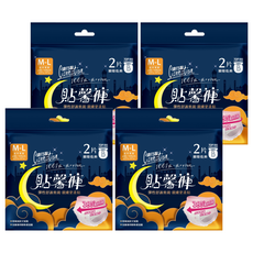 康乃馨 貼馨褲 衛生棉 褲型, 4個, 2個裝, M~L