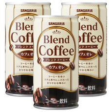 SANGARIA Blend 咖啡歐蕾, 185ml, 3個