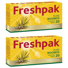 Freshpak 南非國寶茶 博士茶, 2.5g, 2套, 20個裝