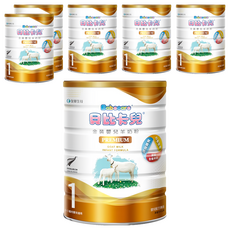 Babecare 貝比卡兒 金裝幼兒羊奶粉配方 1號 0~12個月, 800g, 6罐