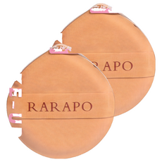 RARAPO 澎澎水滴粉撲, 2個, 膚色