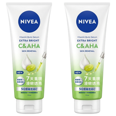 NIVEA 妮維雅 超能果萃煥膚透亮精華凝乳, 2個, 170ml