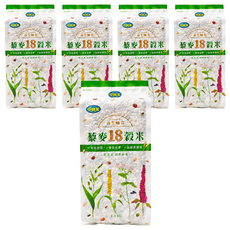 中興米 藜麥18穀米, 1.5kg, 5個