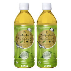 日本 SANKO 嬉野茶葉 旨味綠茶, 500ml, 2個