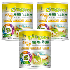 易而善 蜂膠營養強化羊奶粉幼兒適用 1~7歲, 850g, 3罐