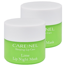 CARENEL 滋養晚安唇膜 檸檬 5g, 1入, 2罐