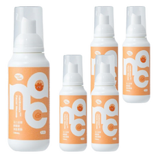 nac nac 活力益菌胺基酸潔面慕斯, 5個, 100ml