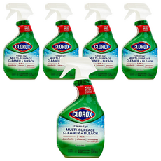 CLOROX 高樂氏 萬用強效去污漂白清潔劑, 709ml, 5個