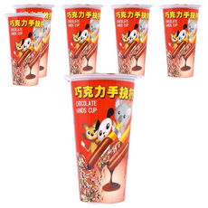 川元食品 巧克力杯, 25g, 6個
