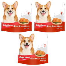 Perfecta 成犬軟飼料, 1kg, 3個, 鮭魚口味
