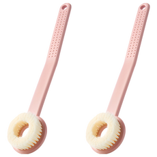 YOYOKI 洗澡刷 7.5x37cm, 2個, 1個裝, 顏色隨機