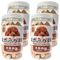 Mr. 凍乾 犬用 原肉凍乾, 火雞, 160g, 4罐