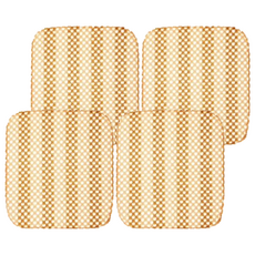 3M Scotch-Brite 天然木漿棉網狀海綿-再生纖維, 4個, 1個裝, 原木色