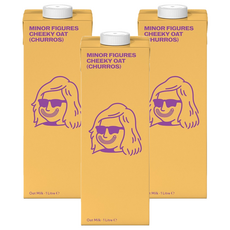 MINOR FIGURES 小人物 吉拿棒風味燕麥奶 咖啡師, 3個, 1L