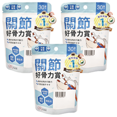 maoup 毛起來 毛孩每日健康賞 關節好骨力賞 犬貓專用, 30顆, 維護骨骼/關節, 3包