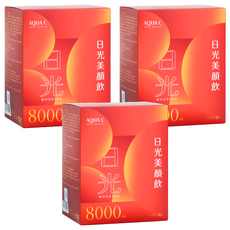 AQUA C. 花漾皙 日光美顏飲 10包, 50ml, 3盒