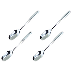 OSAMA 王樣 小義大利麵匙, 銀色, 4支