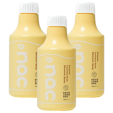 nac nac 酵素衣物去漬噴霧重裝瓶, 3個, 300ml