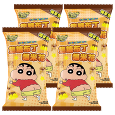 Pop-Smile 卡滋 焦糖布丁風味爆米花 獨享包, 25g, 4個