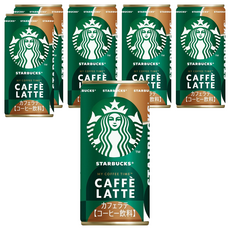 STARBUCKS 星巴克 罐裝咖啡拿鐵, 6個, 185ml