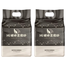 KAOJING 高精寵物 Hi 貓砂 破碎豆腐砂, 2kg, 2包, 原味