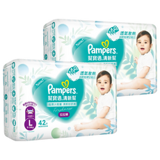 Pampers 幫寶適 原廠公司貨 清新幫拉拉褲/尿布 9~14kg, L, 84片
