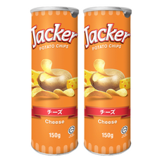 Jacker 日本版 傑可洋芋片 起司味, 150g, 2個
