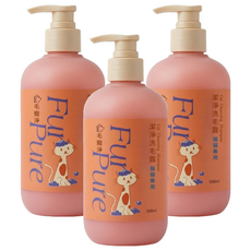 FurPure 毛寵淨 貓用寵物沐浴乳, 3個, 500ml