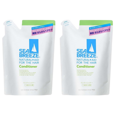 SEA BREEZE 清爽海風保濕潤髮乳 補充裝, 2包, 400ml