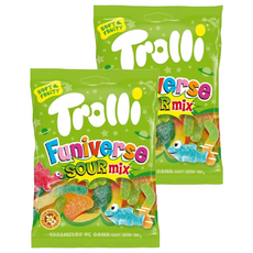 Trolli 多利軟糖 總匯爆酸味, 100g, 2個