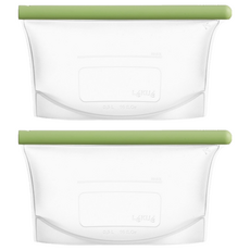 LeKue 環保矽膠密封袋 1L, 2個