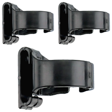 AQUATEC 呼吸管固定夾 SN-200-02, 黑色呼吸管固定夾, 3個