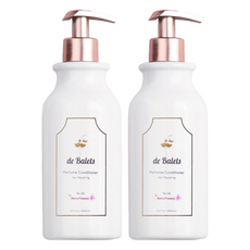 de Balets 小巴黎 SPA級香水修復護髮素 小白粉 莓果花香, 2個, 450ml